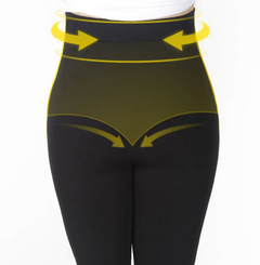 Black Over-Bump Maternity Leggings