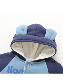Cozy Fleece Hooded Jacket for Babies and Toddlers