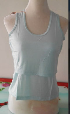 Sleeveless Maternity & Nursing Tank Top