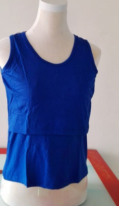 Sleeveless Maternity & Nursing Tank Top
