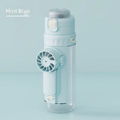 3-in-1 Mist Fan Water Bottle – 690 ml