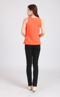 Sleeveless Maternity & Nursing Tank Top