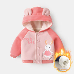 Cozy Fleece Hooded Jacket for Babies and Toddlers